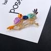 Colorful Enamel Sparrows Birds Animals Brooch Pin Corsage Brooches Fashion Jewelry Accessory