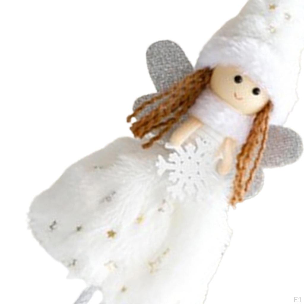 Рождественское украшение Девочка-ангелочек Традиционная коллекция Декоративное украшение для рождественской вечеринки Фигурка для