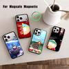 Чехол для телефона C-Cartoon S-Souths P-Park для iPhone 17, 16, 15, 14, 13, 12, 11 Plus, Pro, магнитный с беспроводной зарядкой Magsafe