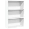 Bookshelf White 80 x 30 x 114 cm Particleboard