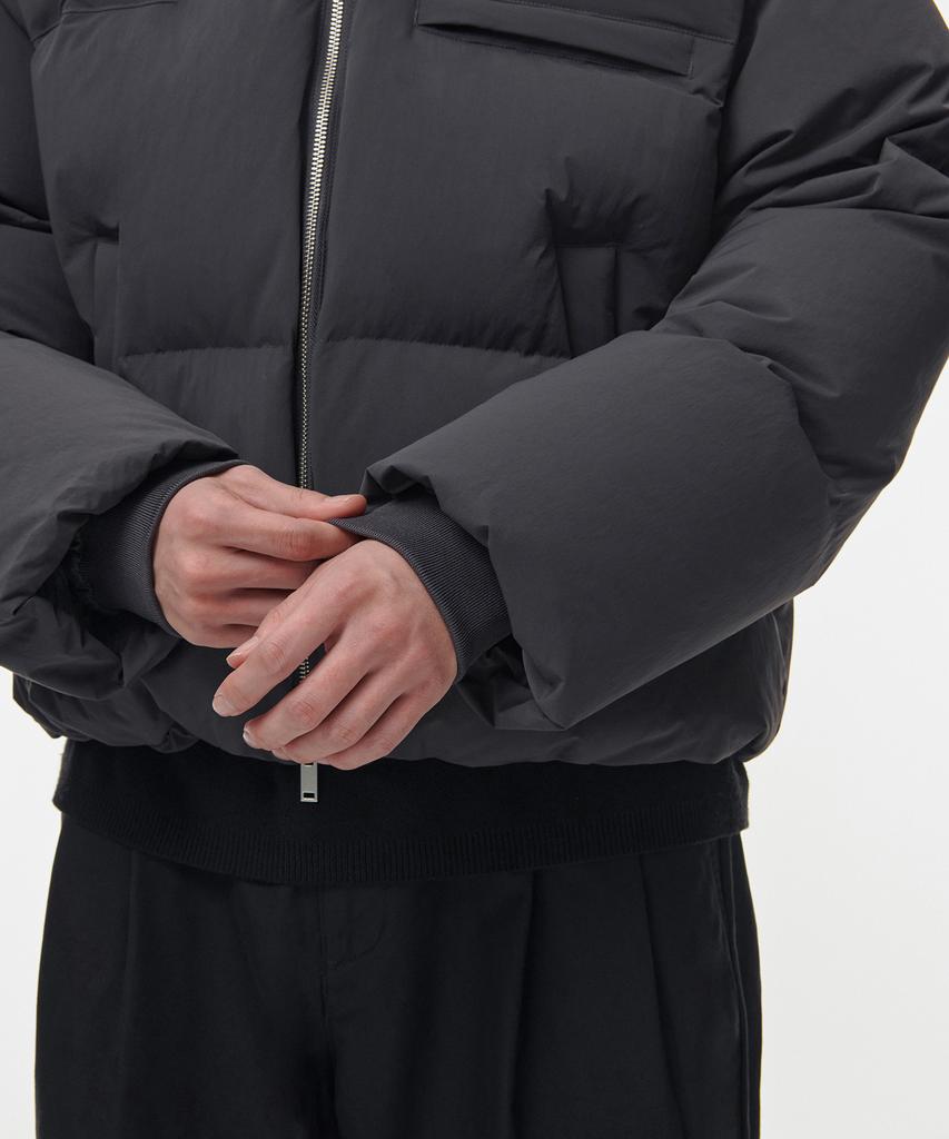Musinsa Standard Colored Down Puffer Short Padded Jacket [Dim Grey]