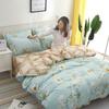 Cotton Bed Sheet Set With Active Print Modern Minimalist Style Queen King Size