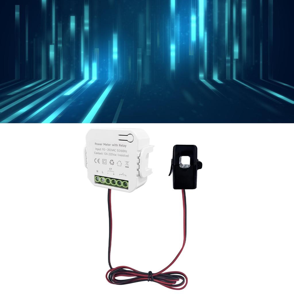 WiFi Smart Energy Monitor однофазный токоизмерительный клещевой счетчик с трансформатором тока 200A CT