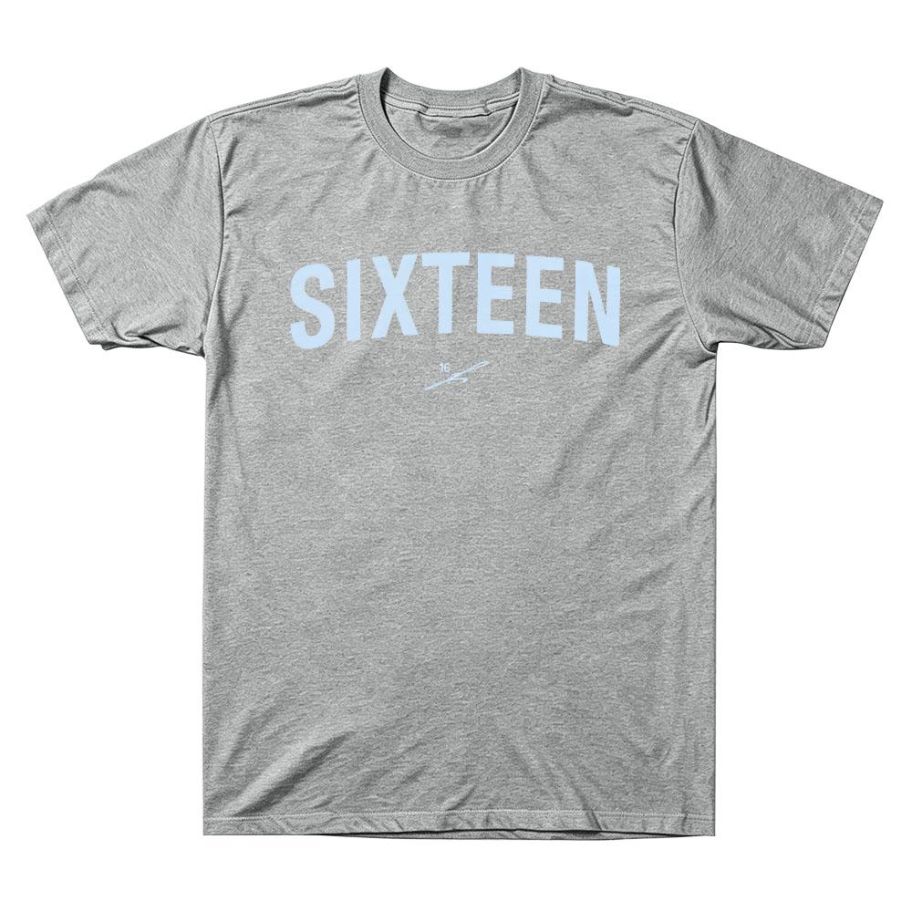 SIXTEEN TEE Merch T Shirts Simple Letter Print Tshirt Fashion Casual Cotton Short Sleeve O Neck Tops