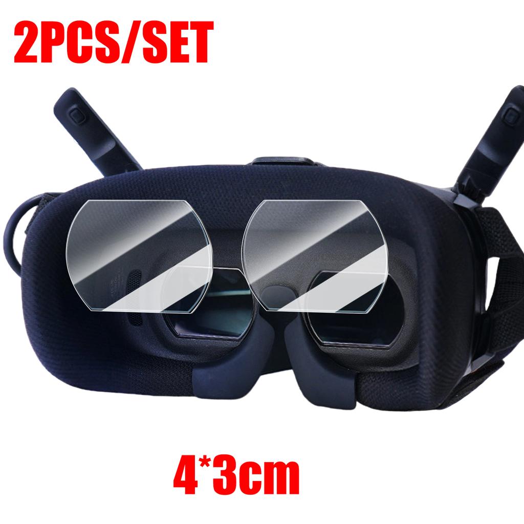1-5 комплектов Защитное стекло для экрана DJI Goggles N3 Полное покрытие Защитная пленка для DJI N3 AR HD Защита от царапин Прозрачное стекло