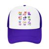 Sounds Gay Im In LGBT Pride Rainbow Mesh Baseball Cap Adult HipHop Trucker Hat  Adjustable Polyester Sun Caps