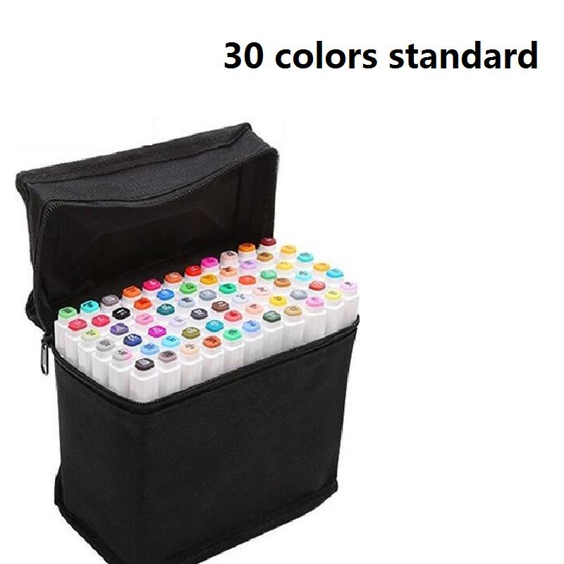 30Pcs/Set Touch Five Colors Marker Set Touch New Art Twin Tip Marker