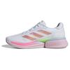Supernova Eterno Comfortable Shock Absorption Durable Low-Top Running Shoes Women Sneaker White Pink IH0445