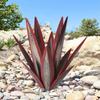 27cm/10.6in Tequila Rustic Sculpture Metal Agave Plant Home Decor Rustic Hand Painted  Garden Ornaments