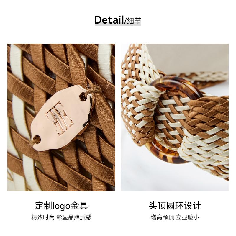 ELLE Summer Women's High Headtop Fashion Style Versatile Braided Headband