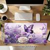 Butterfly Garden Xl Gaming Mouse Pad Nonslip Rubber Base Stitched Edge Waterproof Desk Mat For Pc Laptop Gamer Office Computer Accessories C927141