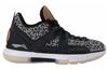 Li Ning WOW 5 Way Of Wade 5 Удобные Нескользящие Легкие Средневысокие Баскетбольные Кроссовки Мужские Черно-Серые ABAM057-3