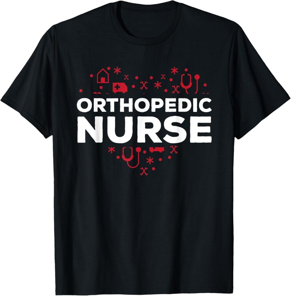 Great Orthopaedic Nurse Outfit RN Ortho Nurses Nursing T-Shirt
