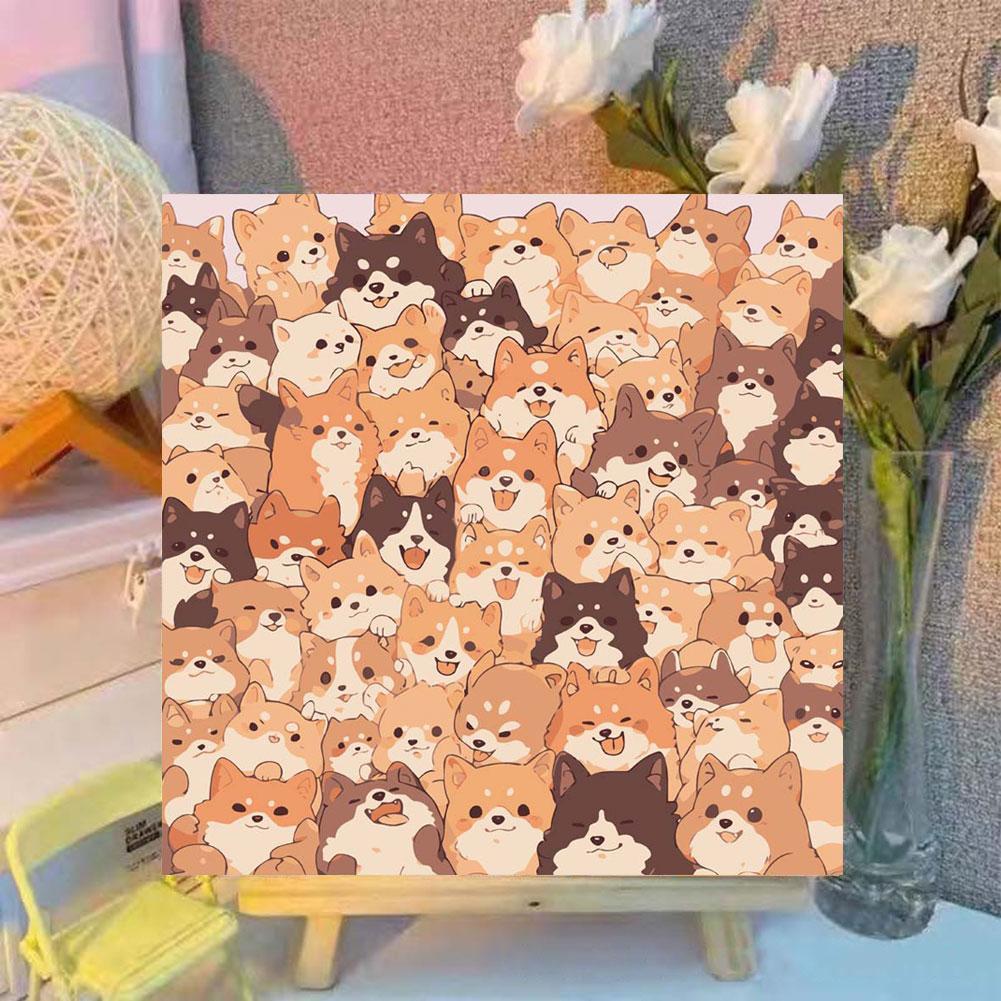 Наборы для рисования по номерам для взрослых начинающих, Легкая раскраска по номерам для взрослых на холсте, DIY масляная живопись, рисунок для домашнего декора