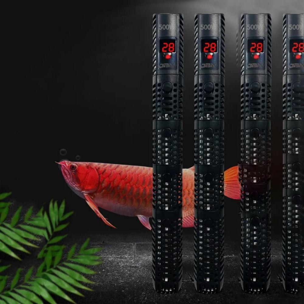 Adjustable Aquarium Submersible Heater 50-500W Fish Tank Constant Temperature Control Fish Tank