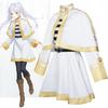 Anime Frieren At The Funeral Frieren Cosplay Costume Fancy Dress  Coat Skirt Belt Earrings Outfits For Women Halloween