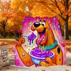 1 шт. Плед Scooby Doo для улицы - Плед-покрывало, Мягкий, Фланелевые пледы, Гостиная, Путешествия, Кемпинг c1209083