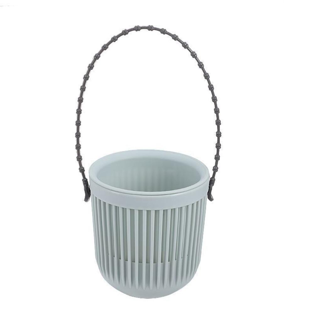 Пластиковый подвесной цветочный горшок, двухслойный садовый горшок, новый кашпо