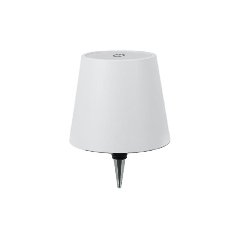 Modern Touch Control LED USB Rechargeable 3 Color Changing Dimmable Night Light Portable Cordless for Bedroom Desk Decor