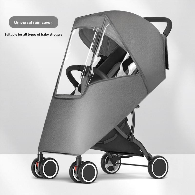 Универсальный дождевик для детской коляски, ветровое стекло для детской коляски, зонт для детской коляски, дождевик для коляски, защитный чехол для коляски, плащ
