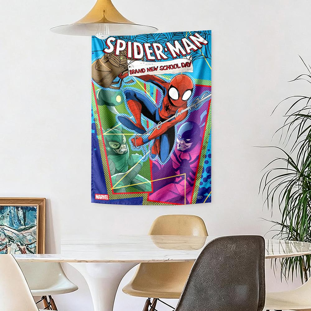 Superman Style Wall Decor Tapestry Art For Pet Memorial Birthdaywedding Party Backdrop Family Gift
