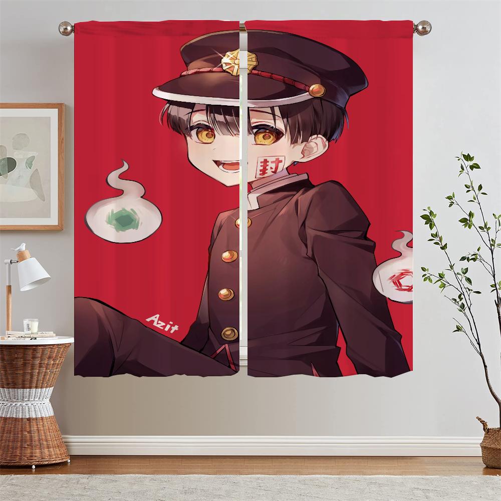 Hanako Kun затемняющие шторы подхваты для штор для спальни 2 шт роскошные шторы для гостиной для камеры кудри жалюзи жалюзи для кухни