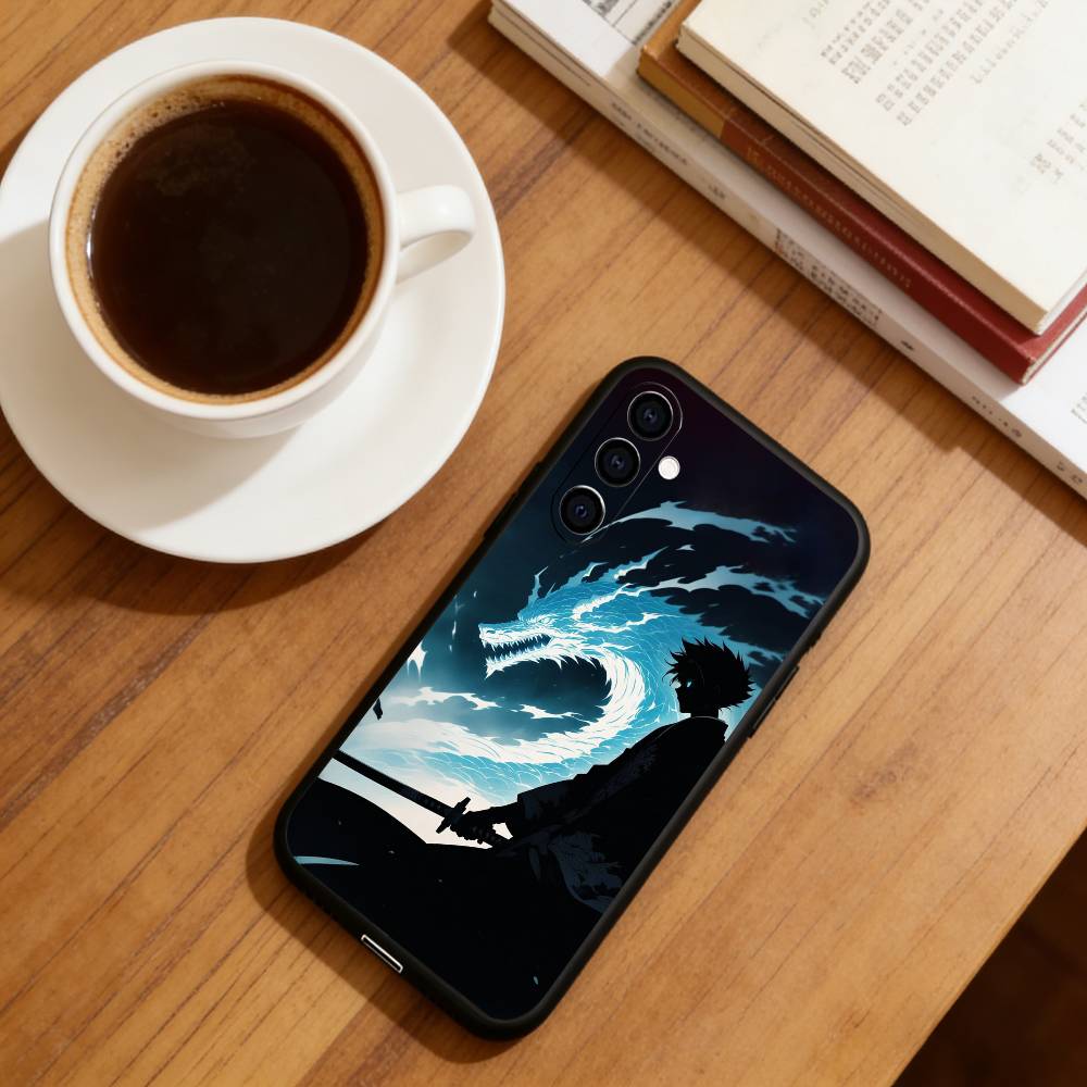 Anime Bleach Phone Case For Samsung Galaxy A73,A72,A71,A70,A53,A52,A51,Others Soft Black Cover