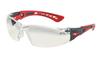 Bolle SAFETY Rush Plus Комплект Прокладка Оригинал 4 шт. (Очки, Набор, Чехол, Салфетка) (Мешочек Красно-Черный, Контрастный)