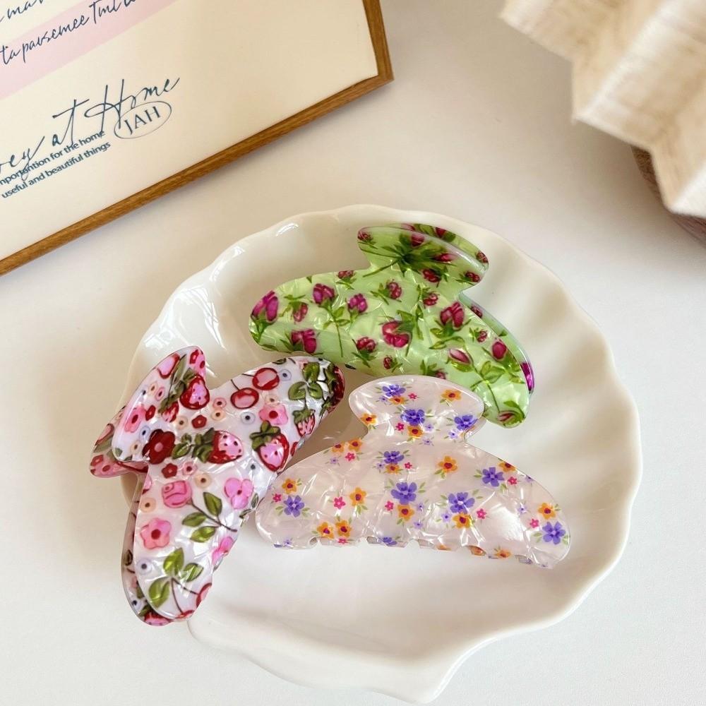Acrylic Hairpin Sweet Hair Barrettes 2025 New Hair Accessories Girls Gifts
