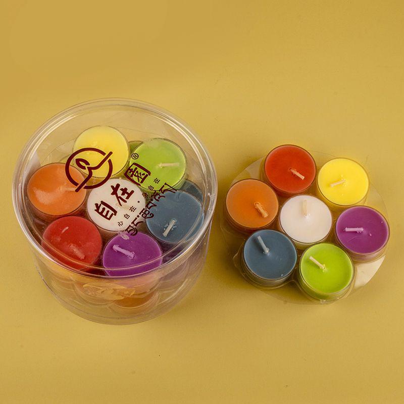 Лампада-лотос из топленого масла для подношения Будде - Доступна с длительностью горения от 1,5 до 24 часов