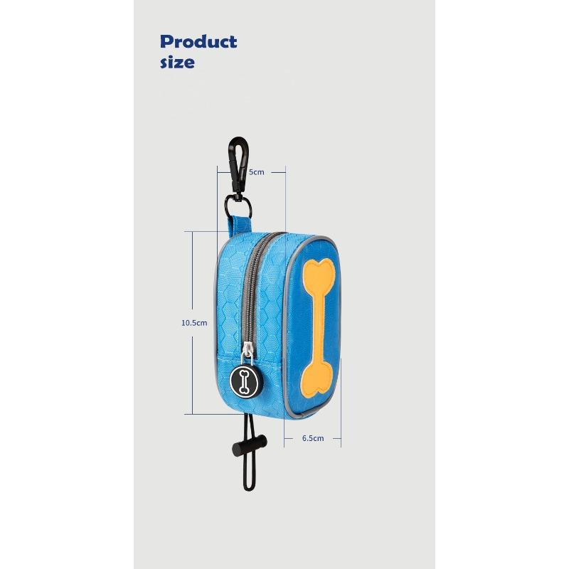 Dog Feces Bag, Dog Poop Bag, Hands-free Scooping Tool, Dedicated Garbage Bag for Pet Waste, Pet Litter Bag Dispenser