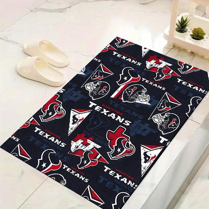 Houston Texans Carpet Rug for Living Room Bedroom Home Sofa Decoration,Kids play Non-slip Floor Mat