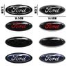DRZG2 22.3cm 14.5cm Car Styling Logo Front Grille Emblem Rear Trunk Badge Accessories For Ford Mondeo MK2 MK4 F150 F250 F250 GT GT500