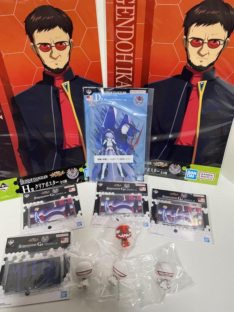 Ichiban Kuji Neon Genesis Evangelion Movie Heart to You Last One Массовая производственная машинная фигурка с бонусом Air/My Ver.Evangelion
