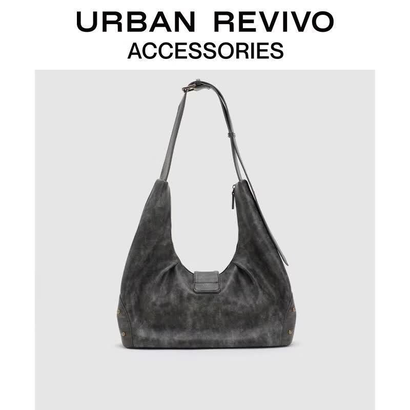 URBAN REVIVO Ретро Сумка через плечо с заклепками