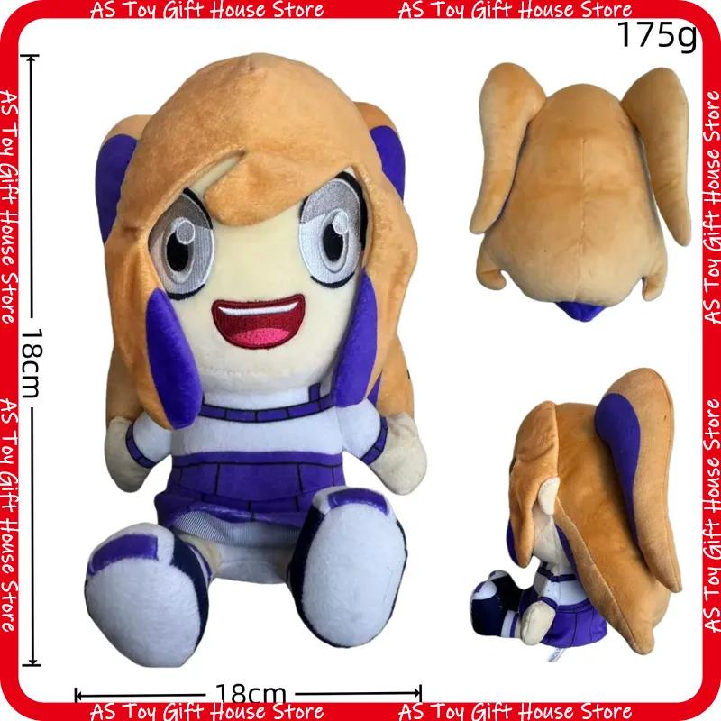 Roblox Lyna Plush Doll Soft Stuffed Toy Cartoon Plushie 18cm 175g Game Blogger For Game Fans Bedroom Decor Collectible Gift