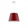 София, конический потолочный подвесной светильник, бордовый красный материал из ПВХ, детская комната, прихожая, кухня, люстра