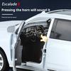 AABHV1 1:24 Большой Размерный Сплав Модель Cadillac Escalade Имитация Внедорожника Внедорожный Автомобиль Световые и Звуковые Эффекты Коллекция и Настольное Украшение