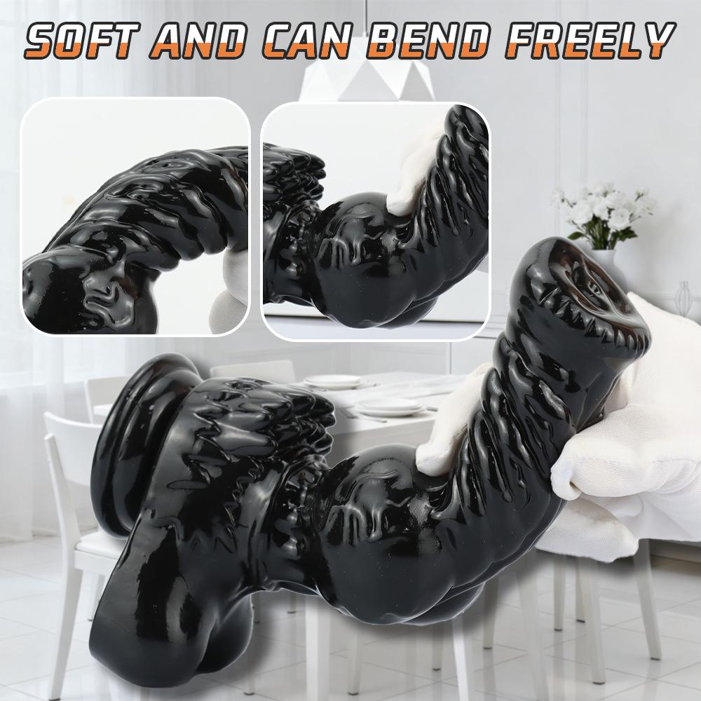 Alien Wolfdog Simulation Sex Toy for Men and Women: Self-Stimulation Orgasm Stick