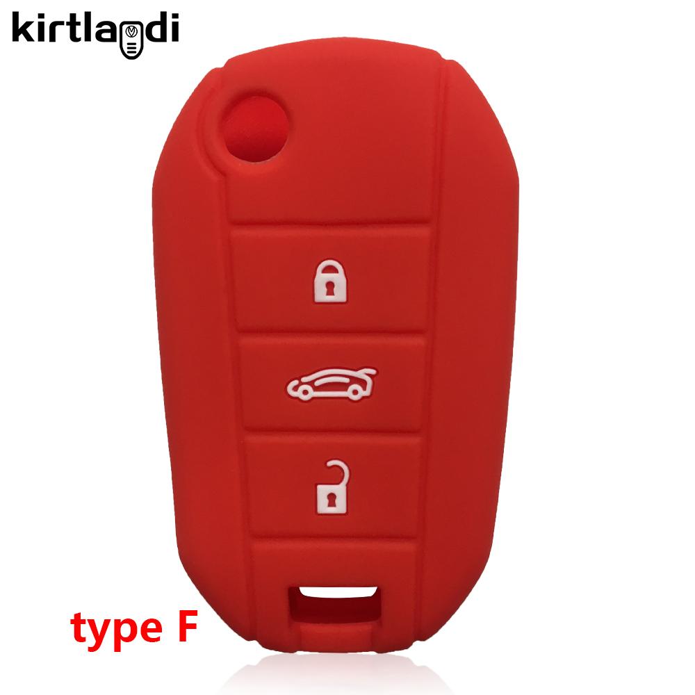 Для Fiat Scudo для Opel Combo для Peugeot Rifter 2020 207 208 307 308 407 408 5008 308SW 2008 для Citroen C4 Чехол-кожура для ключа