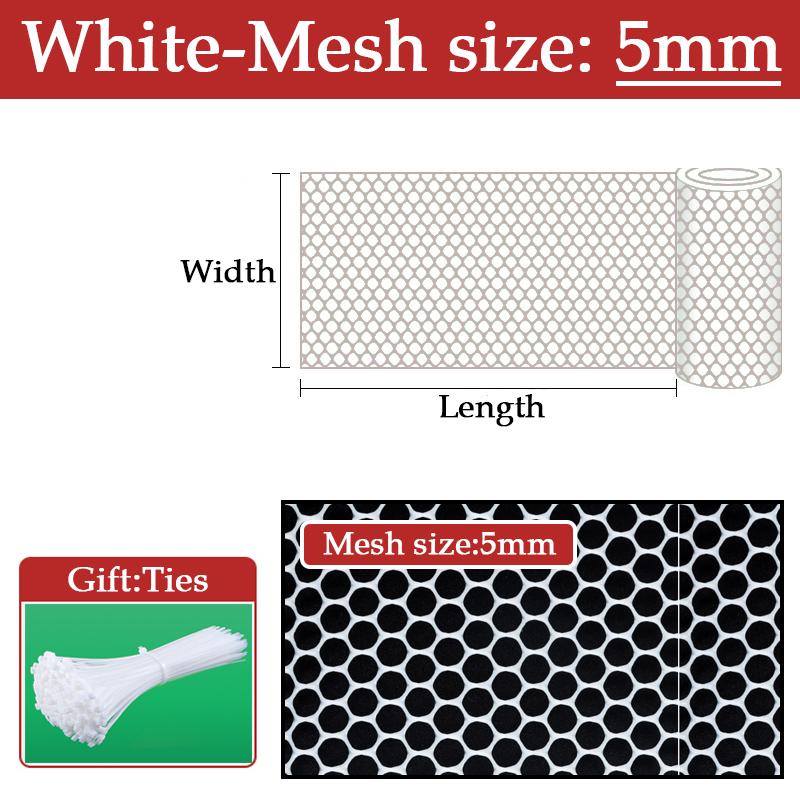 DIY Garden Fence Mesh Cat Pet Balcony Anti-Falling Net Window Plastic Grate Mesh Children Staircase Fall Protection Netting