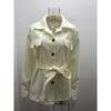 Autumn and Winter Women's Long-sleeved Temperament Solid Colour Lapel Button Tie Tweed Jacket