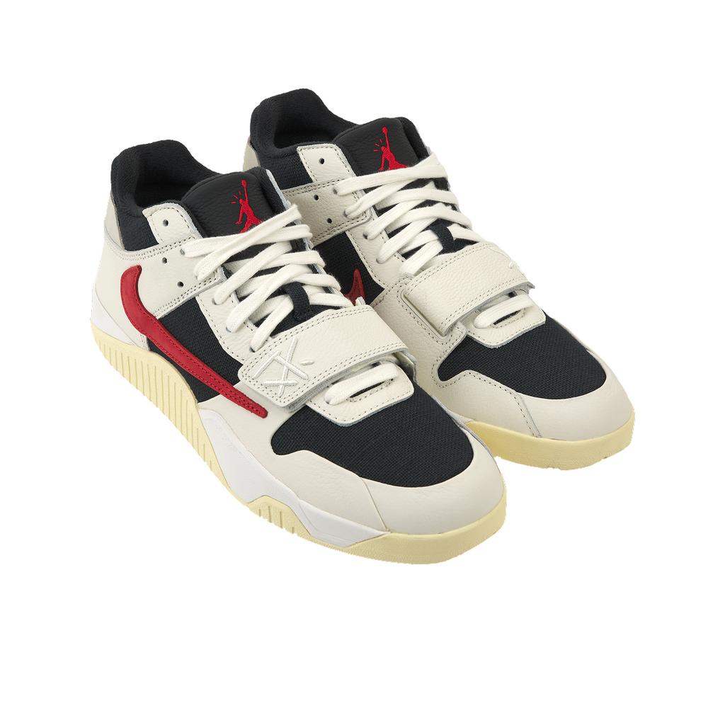 Travis Scott x Air Jordan Jordan Jumpman Jack TR Университетский красный Унисекс Кроссовки Белый Парусный Черный FZ8117-101