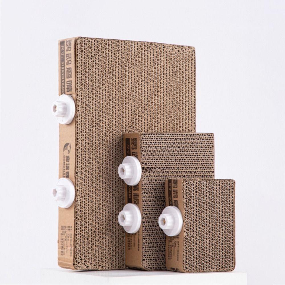 Thickened Parrot Cardboard Platform Double Sided Bird Training Platform For Grinding Exercise