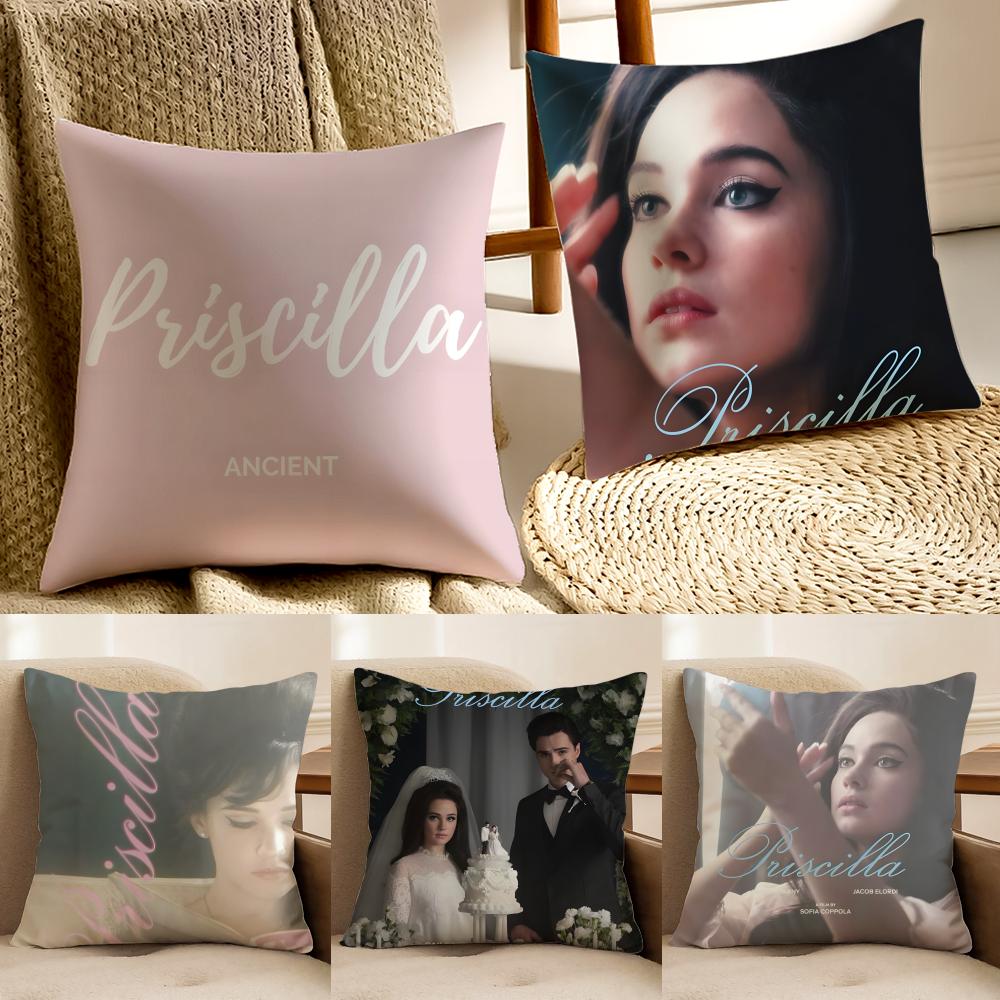 singer pop PPriscilla Cushion Cover Pillowcase Antidustmite living Room Sofa Decor Cushion Room