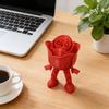 3D-печатная фигурка розы Yousheng с шарнирными ножками, подвижными суставами, цветок-антистресс, украшение для рабочего стола, подарок на День матери, День святого Валентина