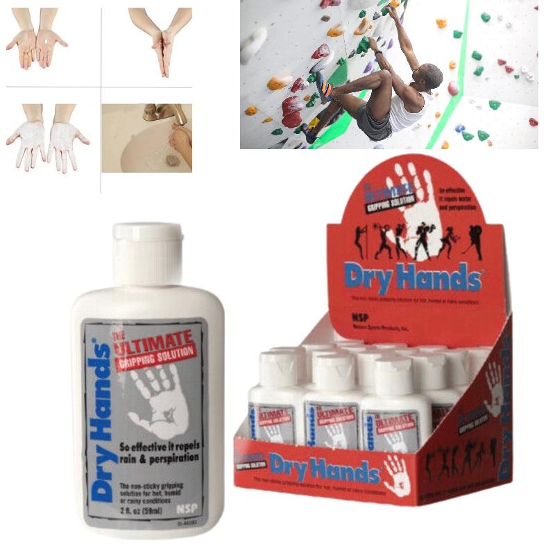 Dryhands 59мл Специальная жидкость против скольжения для скалолазания, для стали, для танцевальных соревнований