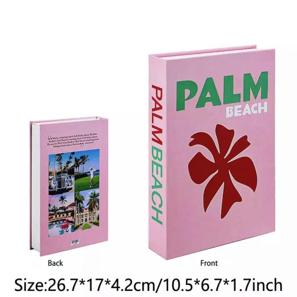 Украшение комнаты Художественная атмосфера Опора Книги Модель Коробка для хранения книг Моделирование книги Поддельные книги