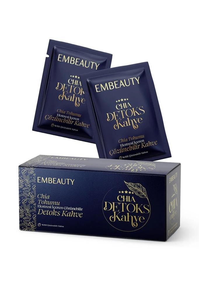 Embeauty Chia Detox Coffee - Soluble Coffee with Chia Seed Extract