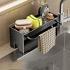 Kitchen Sink Stand Sponge Holder Dish Drainer Organizers Storage Accessories Shelf Storage Organizer Dish Drying Rack Gadgets